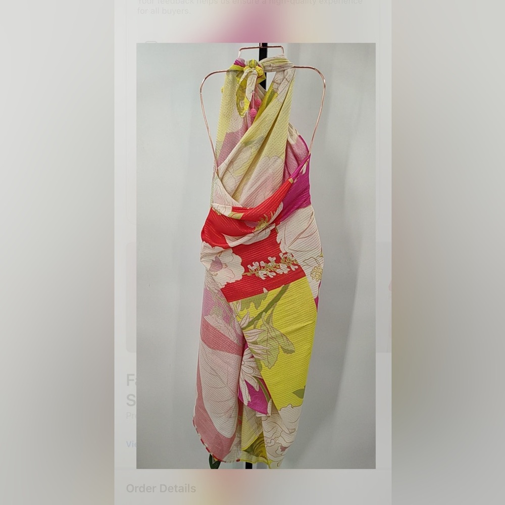 Farm Rio Neon Garden Sarong - Picture 3 of 13